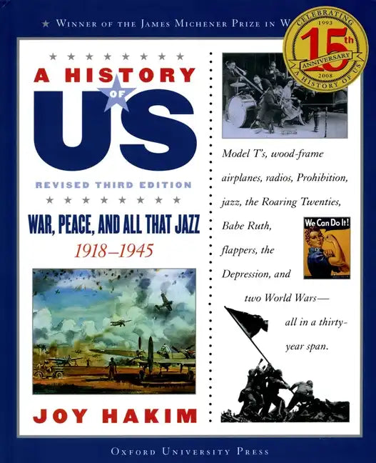 A History of Us: War, Peace, and All That Jazz: 1918-1945a History of Us Book Nine - Paperback