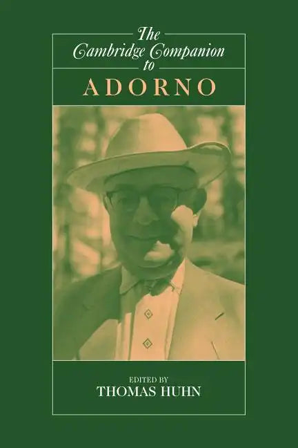 The Cambridge Companion to Adorno - Paperback