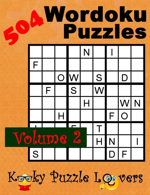 Wordoku, Volume 2: 504 Puzzles - Paperback