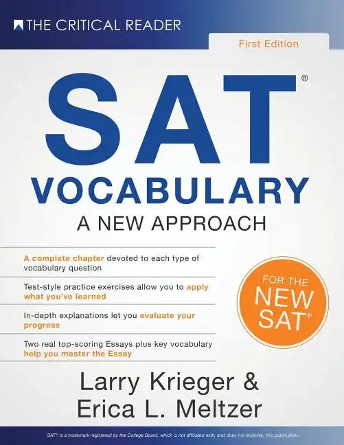 SAT Vocabulary: A New Approach - Paperback