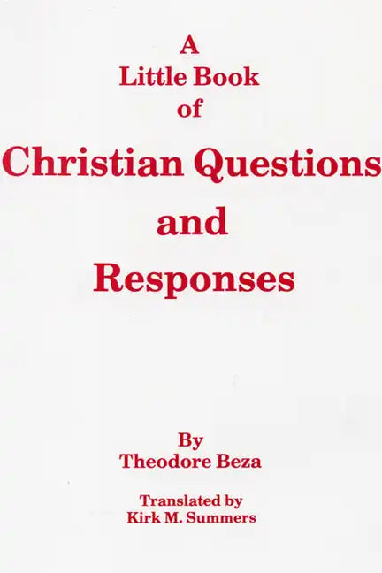 A Little Book of Christian Questions and Responses - Paperback