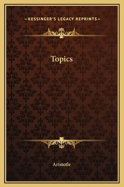 Topics - Hardcover