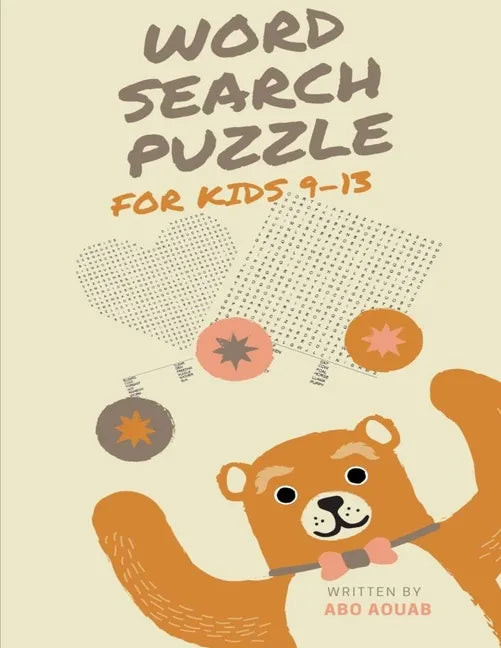 Word Search Puzzle For Kids 9-13 - Paperback