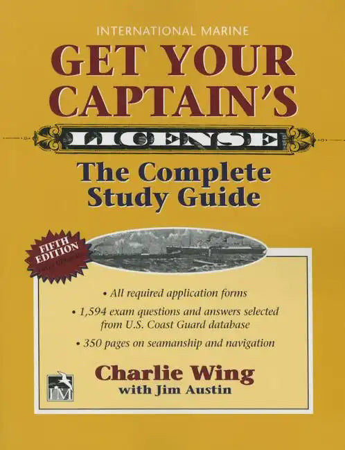 Get Your Captain's License, 5th - Paperback