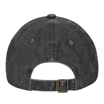 Horse Girl Embroidered Vintage Washed Baseball Cap – Adjustable Equestrian Hat
