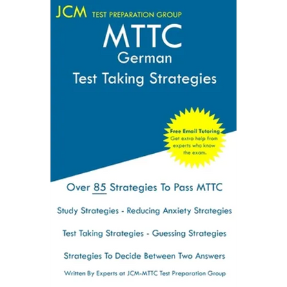MTTC German - Test Taking Strategies - Paperback