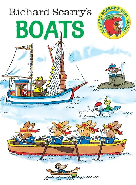 Richard Scarry's Boats - Board Book