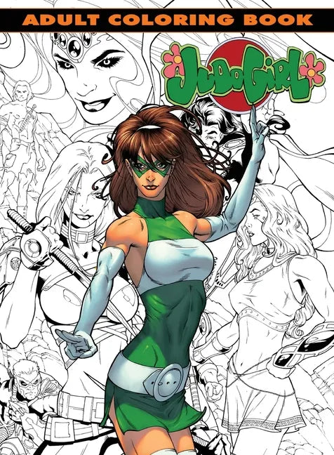 Judo Girl: Coloring Book - Paperback