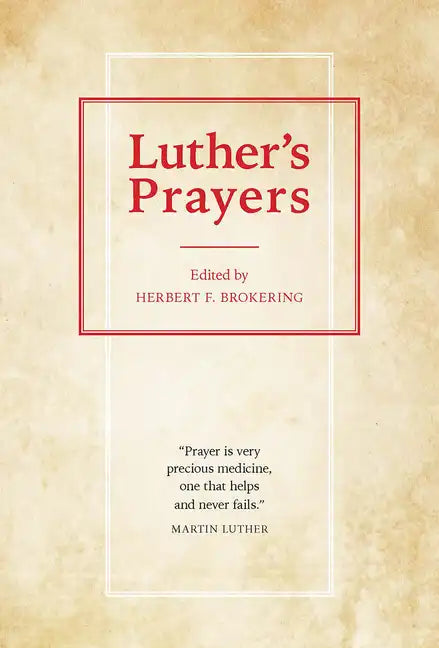 Luther's Prayers - Paperback