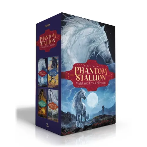 Phantom Stallion Wild and Free Collection (Boxed Set): The Wild One; Mustang Moon; Dark Sunshine; The Renegade - Paperback