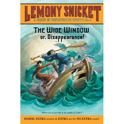 A Series of Unfortunate Events #3: The Wide Window - Paperback