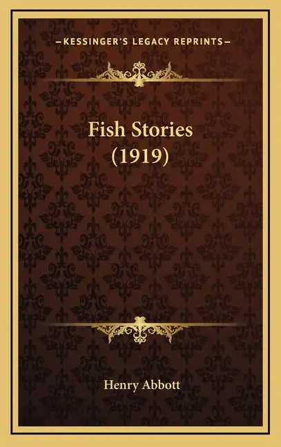 Fish Stories (1919) - Hardcover