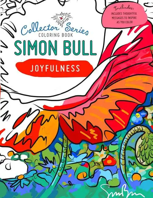 Simon Bull Coloring Book: Joyfulness - Paperback