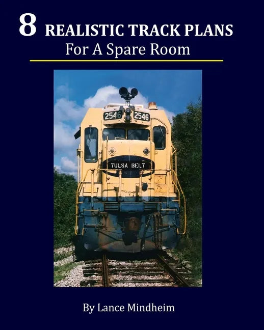 8 Realistic Track Plans For A Spare Room - Paperback