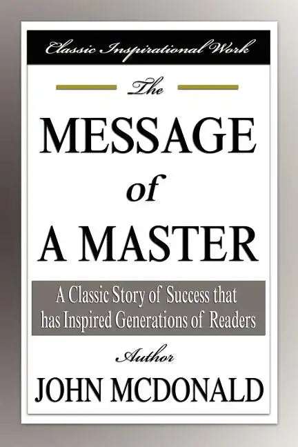 The Message of a Master - Paperback