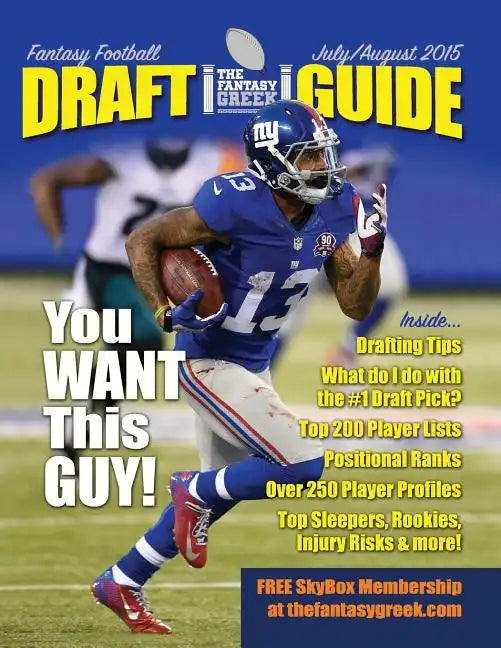 Fantasy Football Draft Guide July/August 2015 - Paperback