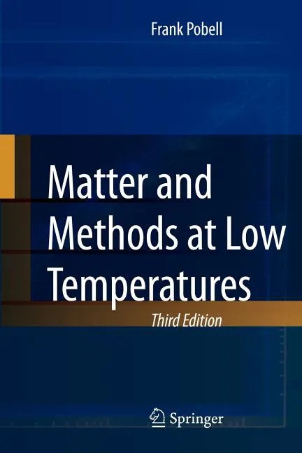 Matter and Methods at Low Temperatures - Paperback
