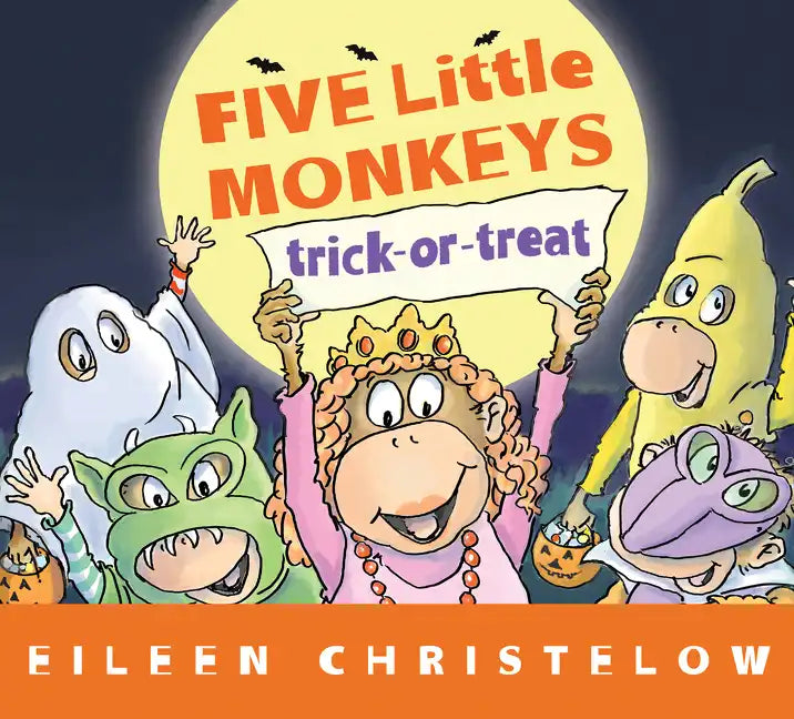 Five Little Monkeys Trick-Or-Treat Board Book - Board Book