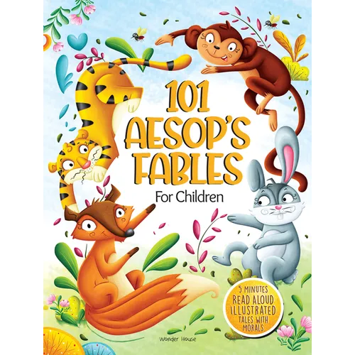 5 Minutes Read Aloud: 101 Aesop's Fables for Children - Hardcover