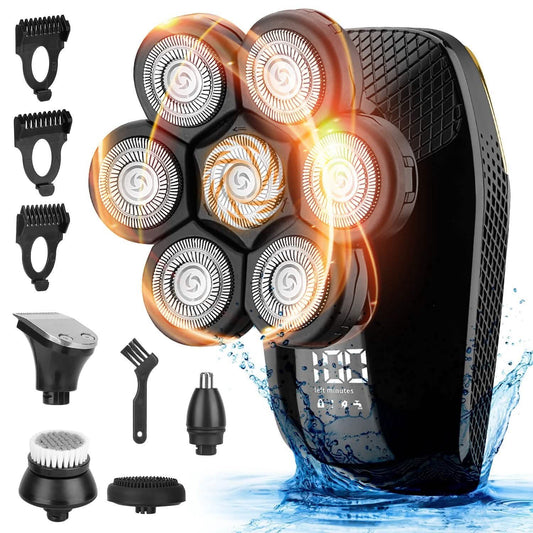5-in-1 Rechargeable Cordless Trimmer Shaver Kit