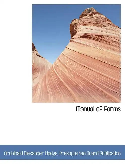 Manual of Forms - Paperback