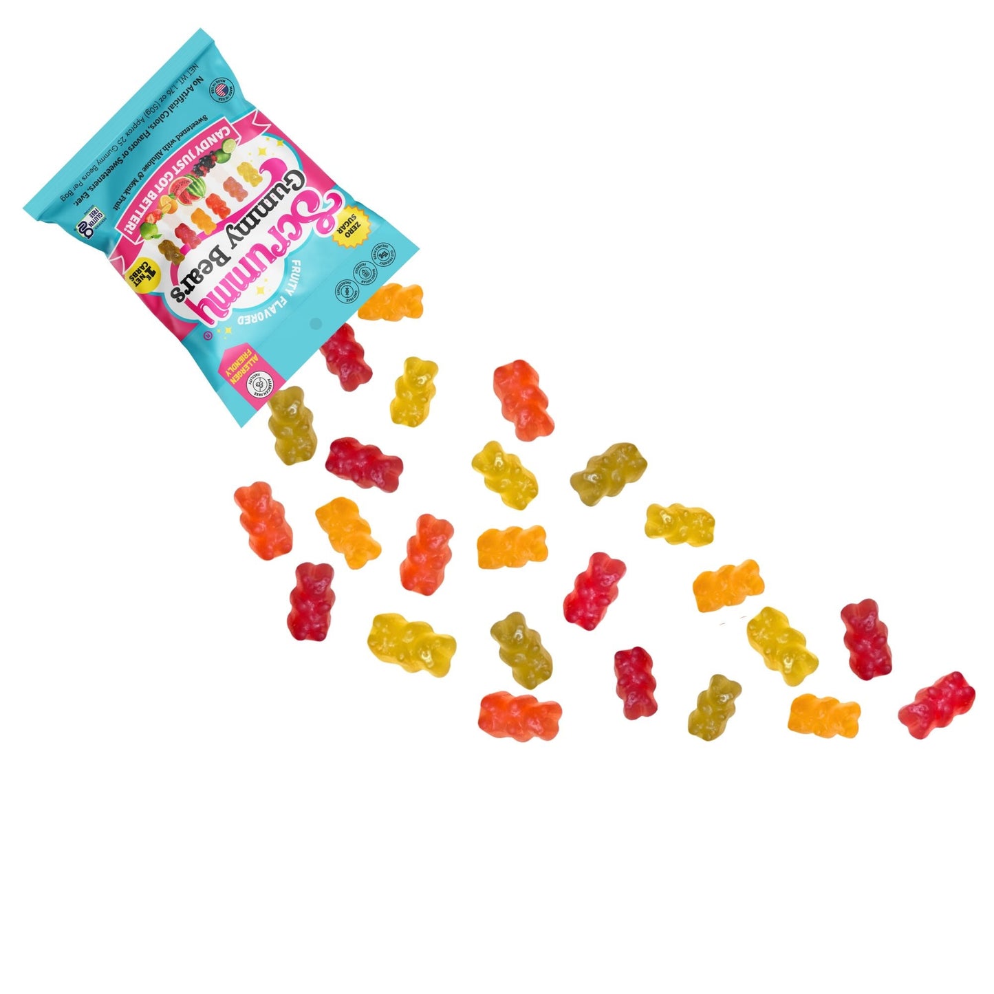 SWITCH® Scrummy Gummy Bears 8-ct Box 1.8oz Bags