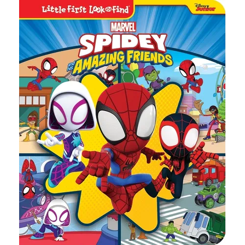 Disney Junior Marvel Spidey and His Amazing Friends: Little First Look and Find - Board Book