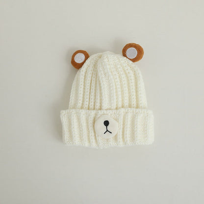 Autumn and winter children warm knitted hat