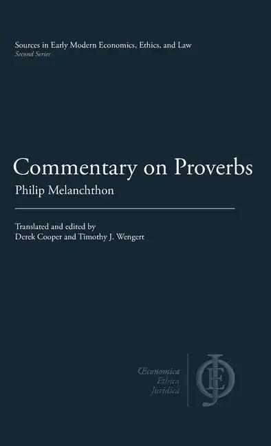 Commentary on Proverbs - Hardcover