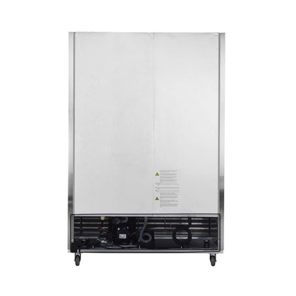 54-Inch 42.2 Cu.Ft Commercial Stainless Steel 2-Section Upright Reach-In Freezer (SAK35148)