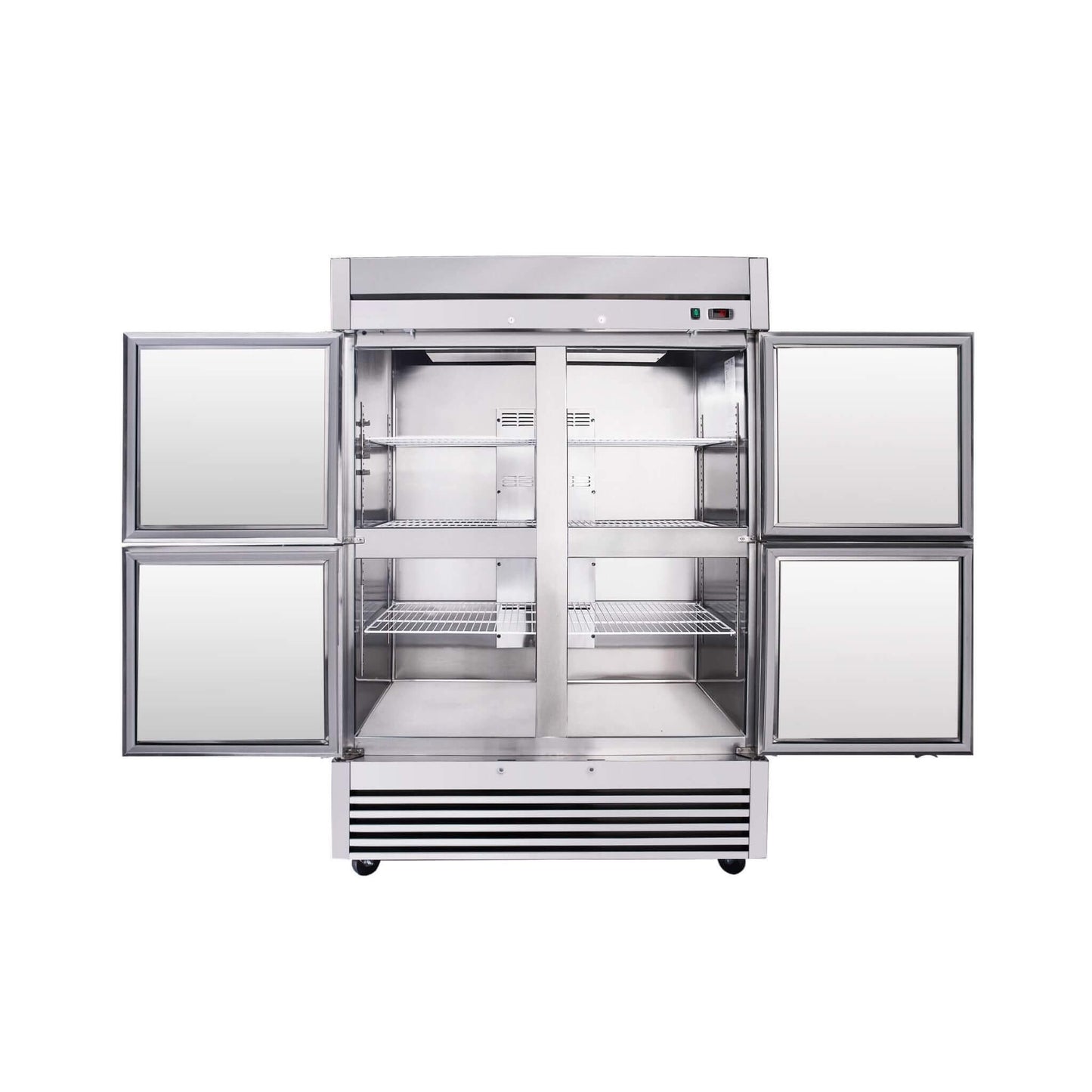 54-Inch 49 Cu.Ft Commercial 6-Shelves Stainless Steel Reach-In Freezer (SAK10247)