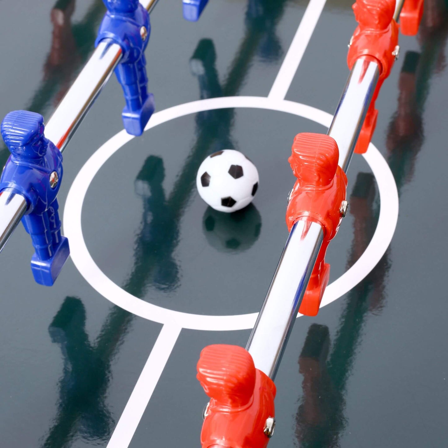 54-Inch Hurricane Light Cherry Foosball Table With Accessories (SAK38651)
