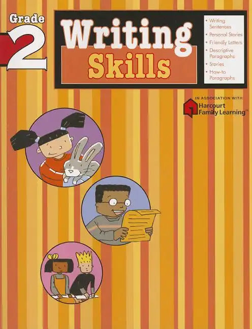 Writing Skills: Grade 2 (Flash Kids Harcourt Family Learning) - Paperback