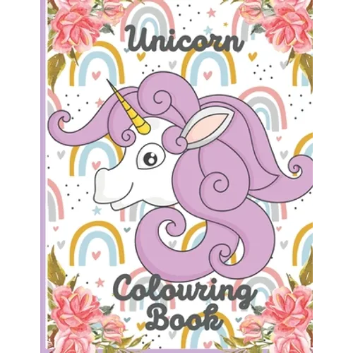 Unicorn Colouring Book - Paperback