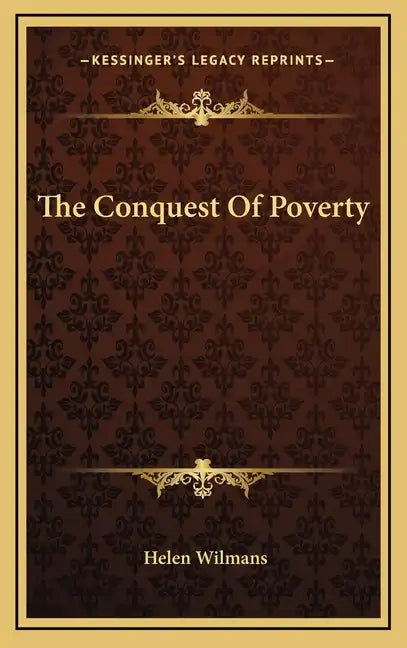 The Conquest of Poverty - Hardcover