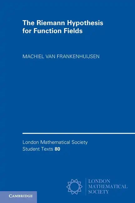 The Riemann Hypothesis for Function Fields - Paperback