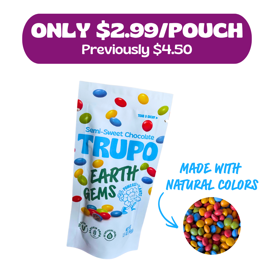 Earth Gems - 1.5oz Snack Size Pouches - Vegan & Gluten-Free