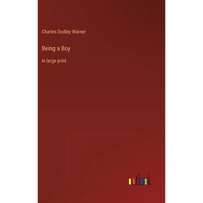 Being a Boy: in large print - Hardcover