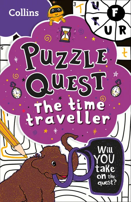The Time Traveller: Mystery Puzzles for Kids - Paperback