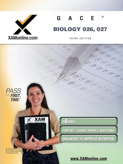 Gace Biology 026, 027 Teacher Certification Test Prep Study Guide - Paperback