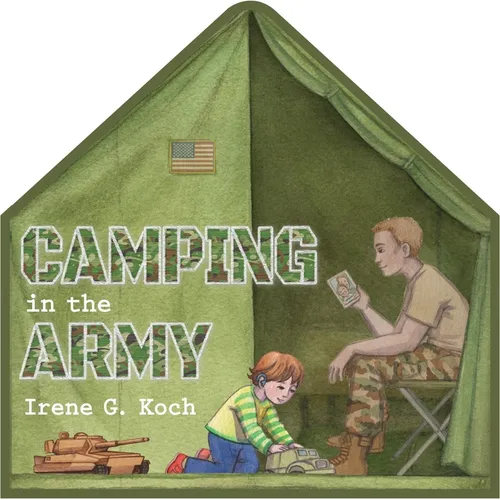 Camping in the Army - Board Book