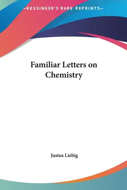 Familiar Letters on Chemistry - Hardcover