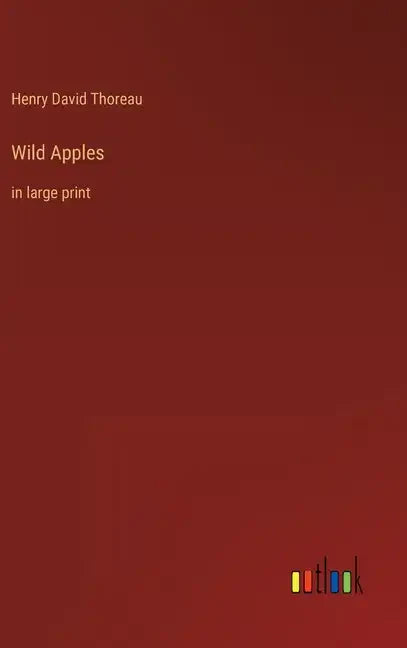 Wild Apples: in large print - Hardcover
