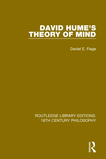 David Hume's Theory of Mind - Paperback