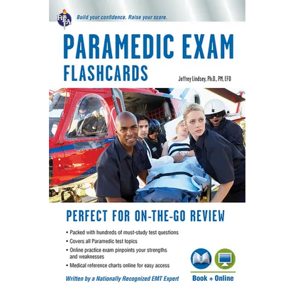 Paramedic Flashcard Book + Online - Paperback