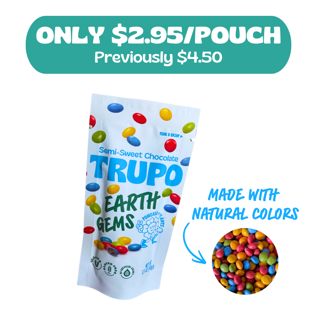 Earth Gems - 1.5oz Snack Size Pouches - Vegan & Gluten-Free