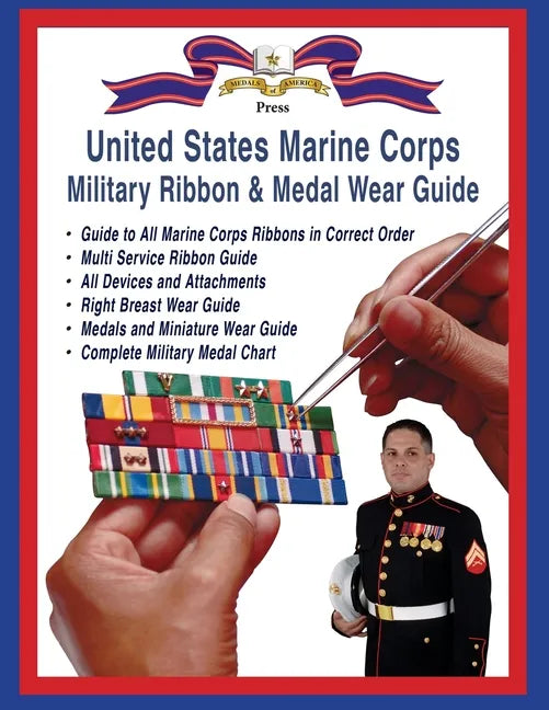Marine Corps Military Ribbon & Medal Wear Guide - Paperback
