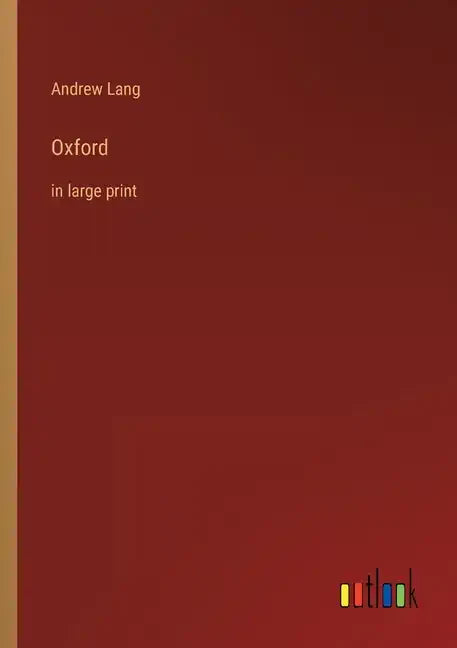 Oxford: in large print - Paperback