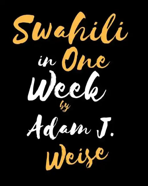 Swahili in One Week - Paperback