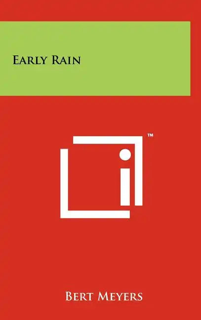 Early Rain - Hardcover